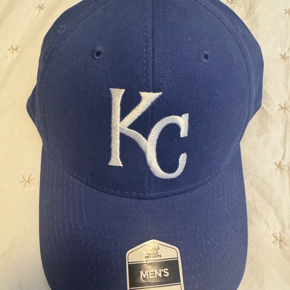 Men's Blue KC Baseball Cap